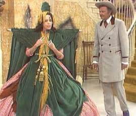 carol burnett gone with the wind curtains