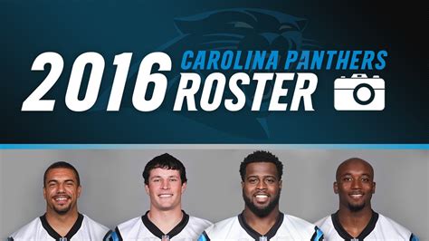 carolina panthers roster 2016 injuries