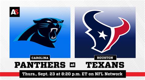 carolina panthers vs texans