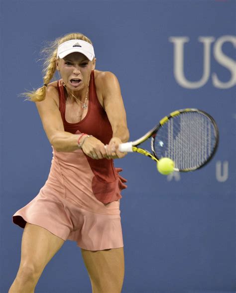 caroline wozniacki us open pictures