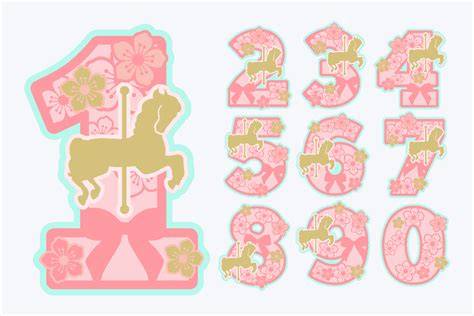 Download carousel-party-numbers SVG