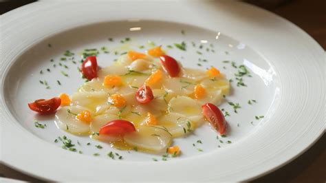 Carpaccio de poisson