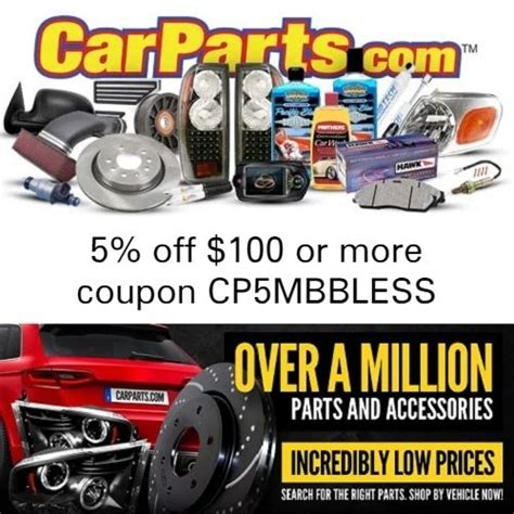 Save Big On Car Parts With Coupon Codes