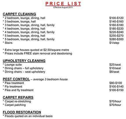 Carpet Cleaning Reading Prices