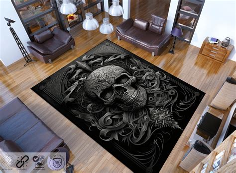 Carpet Made Of Skulls