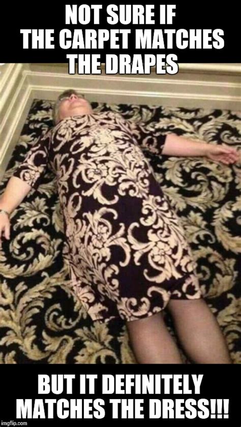Carpet Match Drapes Meme