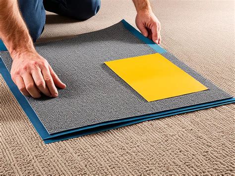 Carpet Tile Over Padding