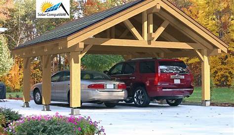 Carport Kit Wood 9+ Superb s Home Depot —