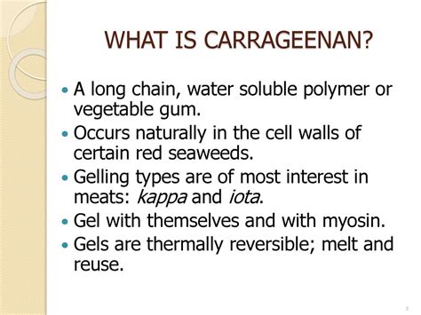 Carrageenan Stabilizer Code