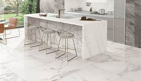 Marble Basketweave Tile Arabescato Carrara Honed Tile MSI