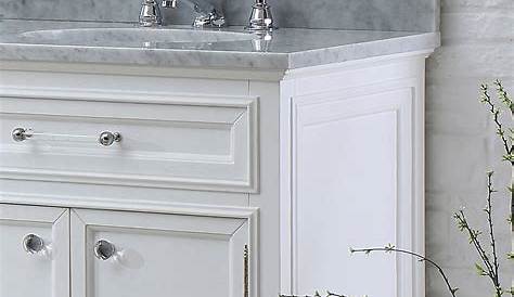 Carrara White Polished Marble Sink Floor & Decor in 2021 Marble