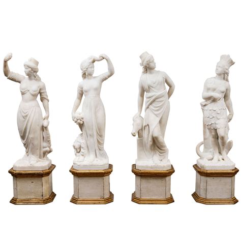 Carrara Marble Statues