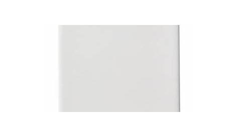 Carrelage faïencé blanc 10 5x10 5