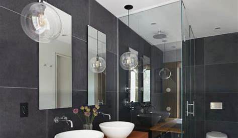 Carrelage Gris Anthracite Salle De Bain Le Hexagonal Une Tendance Qui Fait Son Grand