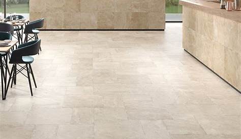 Carrelage Gris Beige Sol Effet Béton Houston L.60 X L.60 Cm