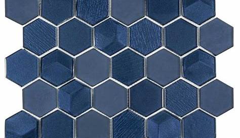 Carrelage Hexagonal Bleu Marine Idees Conception Jardin Idees