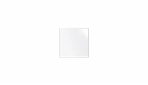 Carrelage mural 20x25 cm 1,5m² blanc brillant Hubo