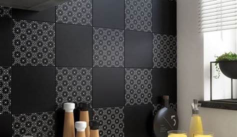 Carrelage mural cuisine noir mat Atwebster.fr Maison