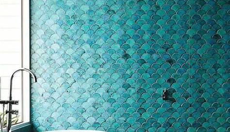 Carrelage Mural Salle De Bain Bleu Turquoise Utiliser Le Métro Dans La Shake