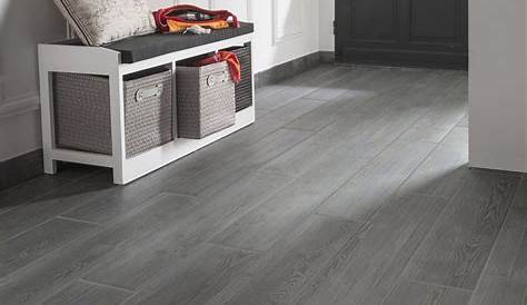 Carrelage imitation parquet gris foncé Idée de maison et