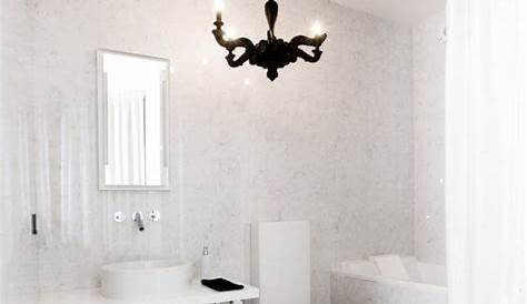 La salle de bain graphique (noir et blanc) inspiration