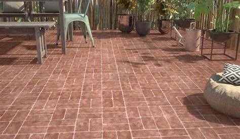 Carrelage Terrasse Exterieur Rouge Brique Epingle Sur Idee Construction