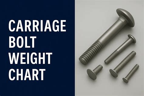 Carriage Bolt Weight