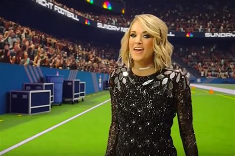 carrie underwood and nfl