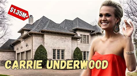 carrie underwood at home
