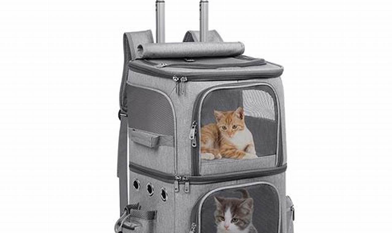 carrier for multiple cats