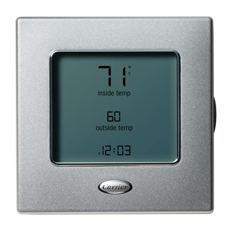 Carrier Programmable Thermostat With Humidity Control