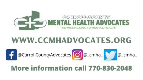 carroll county mental health advocates
