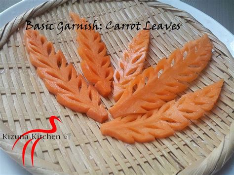 Carrot Leaf Garnish