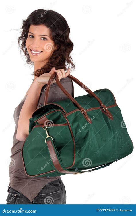 Carrying Bag Over Shoulder