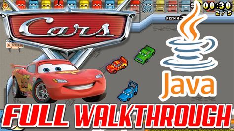 CARS 2 JAVA GAME (Disney Mobile 2011 year) FULL WALKTHROUGH YouTube