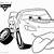 cars movie printable coloring pages