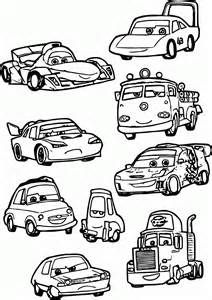 Cars Printing Coloring Pages In 2023