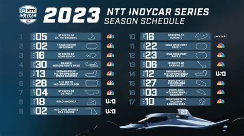 cars racing tour 2024 schedule