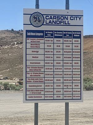carson city landfill hours