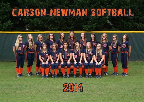 carson newman softball roster