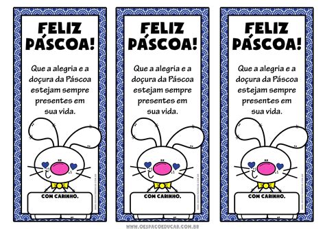 cartão de páscoa para alunos