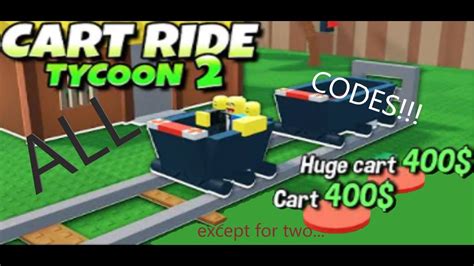 cart ride tycoon 2 player