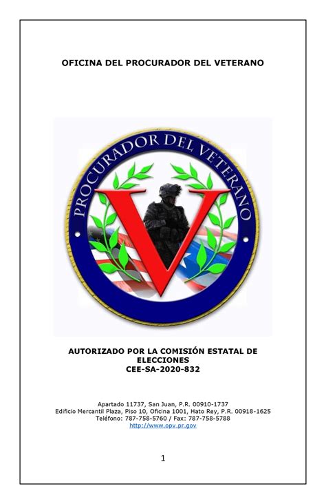 carta del veterano puerto rico