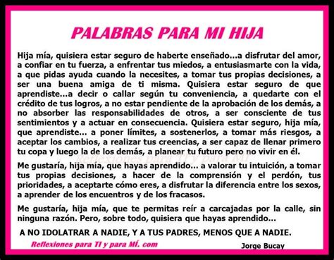 carta para una hija que esta lejos