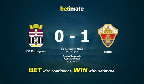 cartagena vs elche prediction