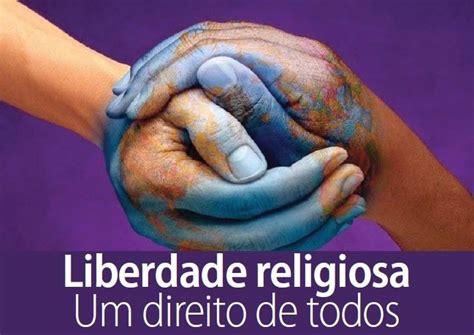 cartaz sobre liberdade religiosa