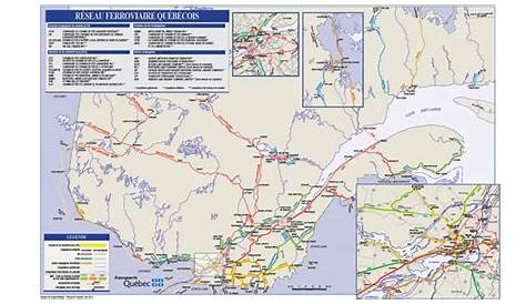 Carte Chemin De Fer Quebec Québec Investiratil s Milliards Dans Un
