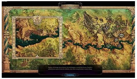 Baldurs Gate City Map - A lushly detailed and finely finished map of