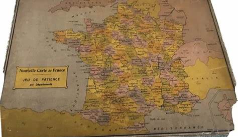 Fond De Carte - France (Frontières, Départements Et encequiconcerne