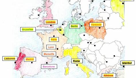 Carte Europe | Carte Europe dedans Carte Pays Union Européenne